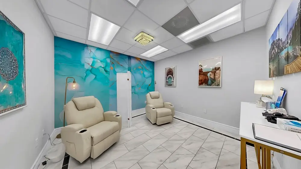 Spravato treatment room at Health and Psychiatry